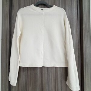 Massimo Dutti Off-White Knit Top